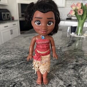 Moana Adventure Doll Disney Princess Little Girls Jakks Pacific 13.5" Large